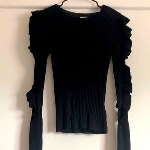Express puffy sleeve top